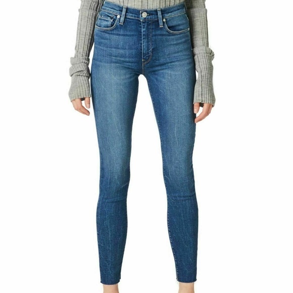 Hudson Jeans Denim - Hudson Barbara high waist ankle raw hem size 31